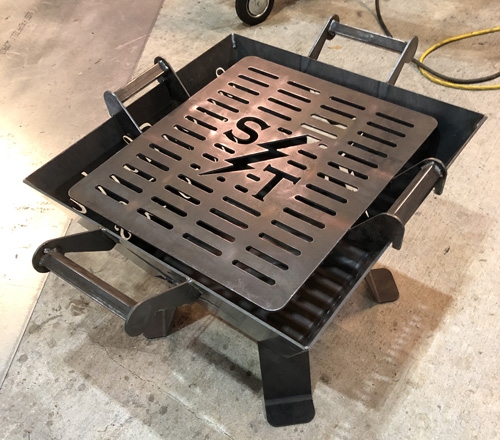 Square Fire Pits